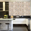 Papel De Parede Adesivo Azulejo Português Marrom 300X52Cm 3 10240452481 foto 2 azulejo portugues bege cod 92690