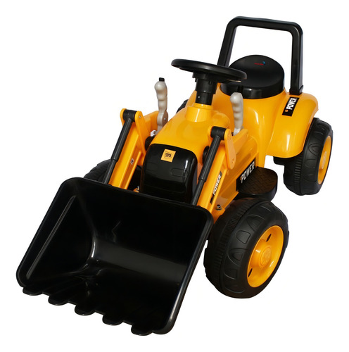 Mini Escavadeira Elétrica Infantil Importway Bw081am Amarelo Voltagem Do Carregador N.s