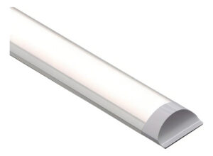 Luminária Tubular Sobrepor Led Linear 60cm 18w Branco Frio