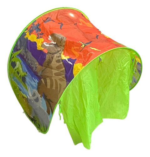 Barraca de cama infantil Importway modelo BW159 com estampa de dinossauros